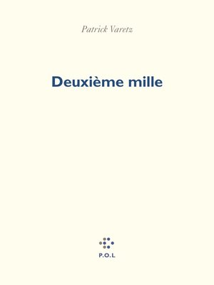 cover image of Deuxième mille